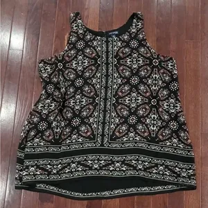 Max edition paisley print tank blouse top size XLP thumbnail 2