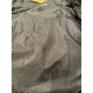 Black rain/trench jacket. Size 8 unisex thumbnail 5