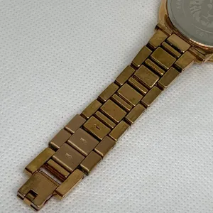 Anne Klein women watch rose gold tone small second 35mm round quartz running thumbnail 8