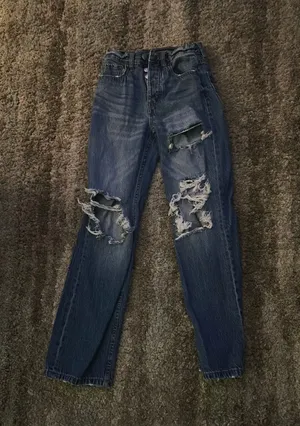 Baggy Ripped Aeropostale 90s Jeans thumbnail 1