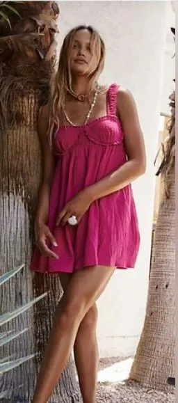 Free People Blissful Breeze Mini Dress thumbnail 1