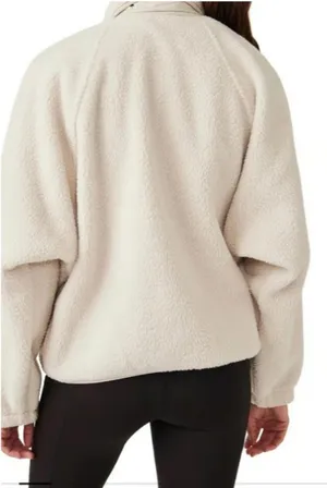 NWT Free People Movement X Hatch; Hit the Slopes Fleece Jacket; Large Size S thumbnail 7