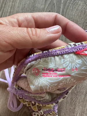 FREE PEOPLE FREE-EST MICHELLE BOTTOMS SWIMSUIT‎ Large New thumbnail 2