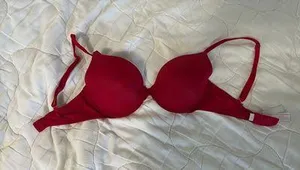 Victoria's Secret PINK Red Bra thumbnail 1