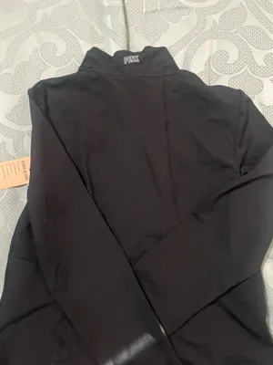 PINK Victoria's Secret Zip Up Black Tight thumbnail 4