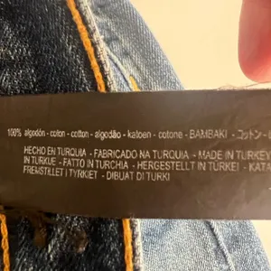Zara Studio Wide Leg Distressed High Rise Jeans Blue Size S thumbnail 6