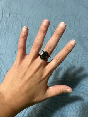 Kendra Scott Elyse Gunmetal Ring thumbnail 2