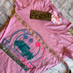 VTG Y2K FRESH L.A. Beverly Hills Rodeo Drive Shopping Club T-Shirt Small NWT NEW thumbnail 3