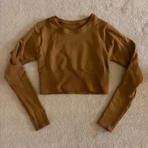 Aerie offline Long Sleeve Cropped Shirt thumbnail 1