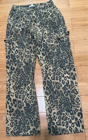 Cheetah Print Palmetto Moon Jeans thumbnail 1