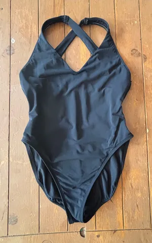 Anne Klein Basic Black One Piece Swim Suit thumbnail 1