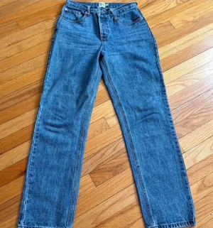 Princess Polly straight leg jeans thumbnail 1