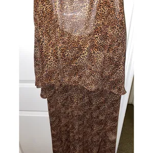 Victoria’s Secret lingerie vintage Y2K leopard print teddy & Bottoms EUC Sz L thumbnail 10