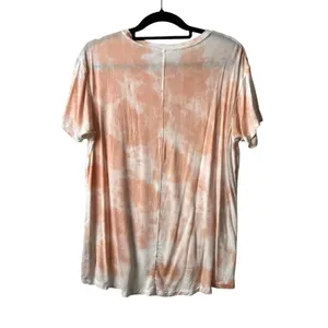 American Eagle‎ soft & sexy orange tie dye t-shirt oversized women’s size small thumbnail 2