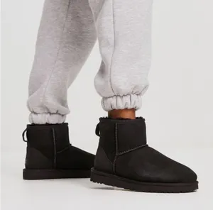 Ugg Classic Mini II Boots in Black thumbnail 3