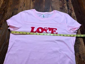 Ladies XL Love Michigan Tshirt (runs as a L) thumbnail 6