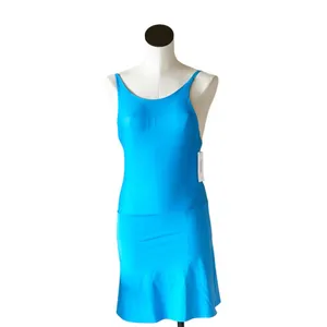 NWT Calvin Klein Performance Athletic Skort Dress Aqua Blue XS thumbnail 3
