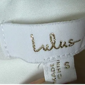 Lulus White Wedding Dress Small New Without Tags Bridal thumbnail 6