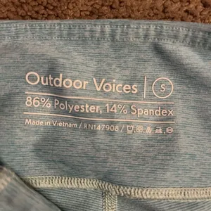 Outdoor voices‎ blue leggings small thumbnail 6