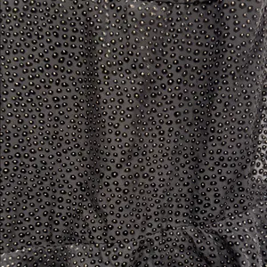 ML monique Lhuillier‎ velvet ruffle dress 8 thumbnail 5