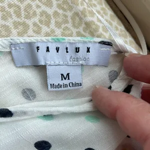 FAVLUX Fashion Flutter Sleeve Crop Top thumbnail 5