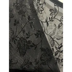 Vintage 90s Robbie Bee Black Velvet Maxi Dress Sheer Lace Gothic Glam Sz 10 thumbnail 9