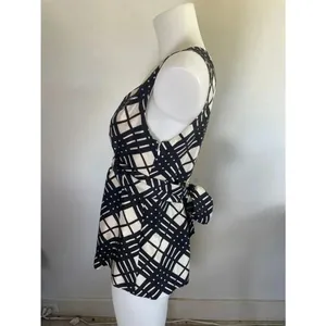 Women's J. crew Silk Tank‎ Tie Top, Size 2 Small EUC! 0210 thumbnail 3