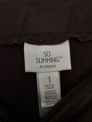 Chico's Brown capris thumbnail 2