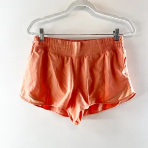 Lululemon Hotty Hot High-Rise Lined Short 2.5" Orange Flash 12 thumbnail 4