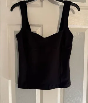COPY - Free People Iconic Cami in Black thumbnail 1