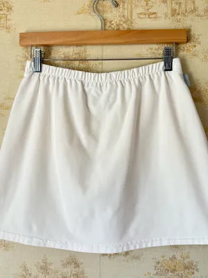 Vintage Y2K Nike Challenge Court White Tennis Skort Skirt Preppy M thumbnail 2