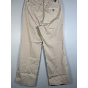 Ralph Lauren Pants Womens‎ 6 Khaki Beige Tan Preppy Office Trousers Neutral Wide thumbnail 5