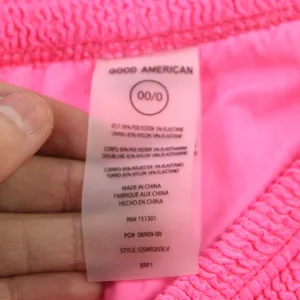NEW Good American Womens‎ 00/0 XXS/XS Always Fits Swim Skirt Mini Bright Pink thumbnail 5