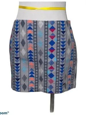 5/$30 🎈 Hollister geometric‎ mini skirt women’s size 3 thumbnail 1