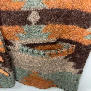 At Last & Co. Vintage Wool/Cotton Blend Vest thumbnail 6