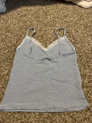 Brandy Melville Striped Tank Top thumbnail 2