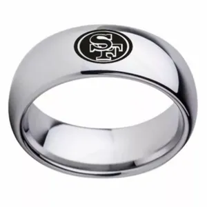 Silver Arc San Francisco 49ers Ring thumbnail 1