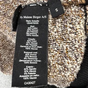 By Malene Birger Ansulta Sweater Womens S Brown Colorblock Italy Quiet Luxury thumbnail 12