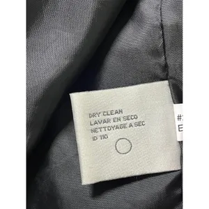 Nine West Womens‎ Black Belted Trench Coat Jacket EM42021-BLK Small thumbnail 8