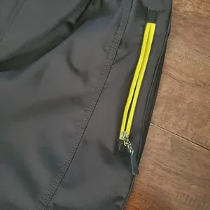 Softshell insulated snow pants size medium women's black with yellow de… thumbnail 4