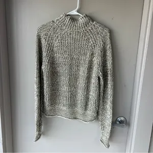 Madewell Knit Marled Cotton Mockneck Sweater thumbnail 7