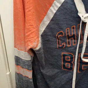 FINAL MARKDOWN Touch by Alyssa Milano acid wash Chicago bears top Large. thumbnail 2