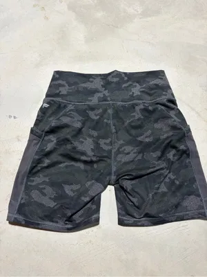 Fabletics power hold High-Waist Camo Bike Shorts medium thumbnail 8