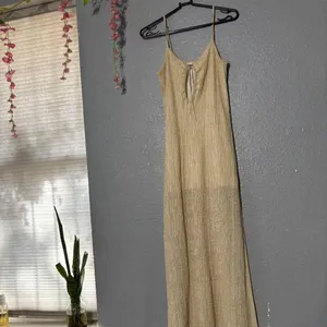 Amuse Society Women's Gold Maxi Dress thumbnail 3