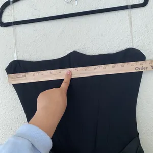 House of CB Persephone Black Strapless Corset Maxi Dress S‎ A-C Cup thumbnail 8