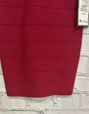NWT Women's Double V Mini Bandage Dress Size XS. thumbnail 5