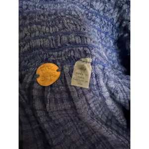 Free People‎ FP One Smocked Gauze Boho Blouse S V-Neck Blouson Long Sleeve thumbnail 5