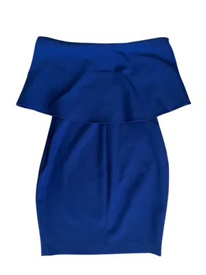 Likely Revolve Women’s Driggs Strapless Ruffle Bust Bodycon Blue Midi Dress Sz 0 thumbnail 6