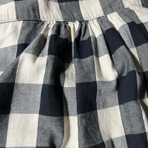 Denim & Supply Ralph Lauren WOMEN RL SURPLUS BUTTON DOWN FLANNEL BLACK/CREAM M thumbnail 10