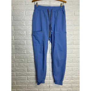 Fabletics Scrub Joggers Womens Small Blue Excellent 6-Pocket Cargo Medical Pants thumbnail 5